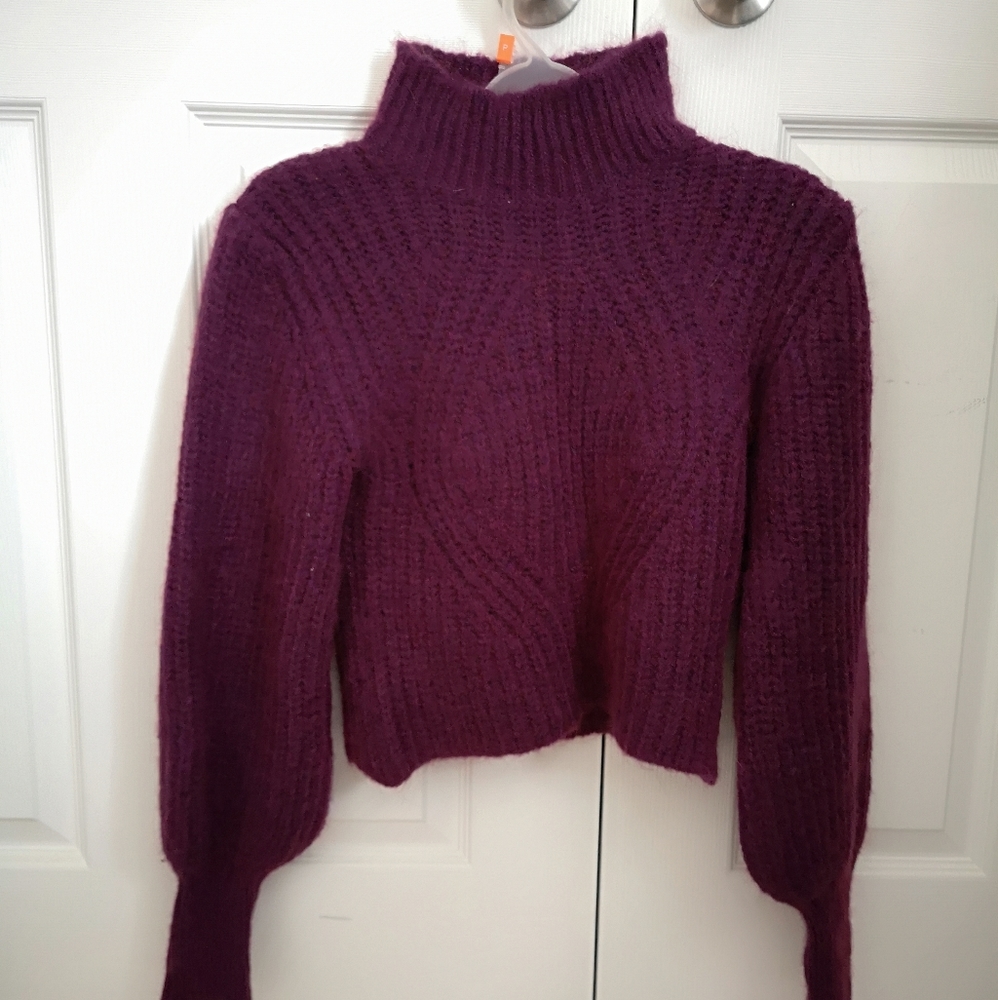 Gemelli Violet/Purple Mohair Blend Sweater